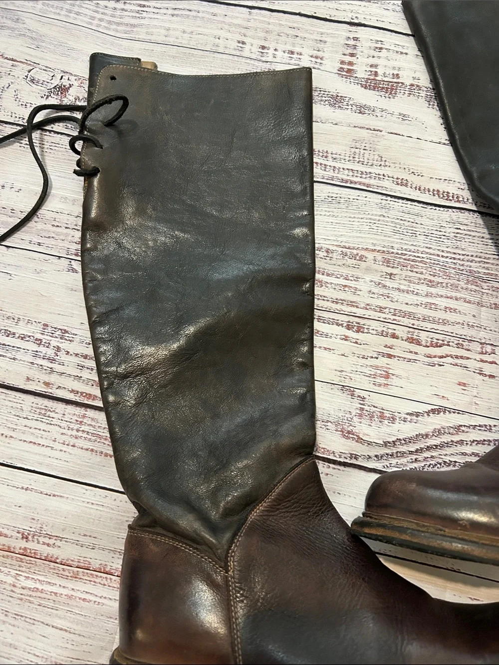 Bed Stu Manchester Classic Tall Leather Riding Boots